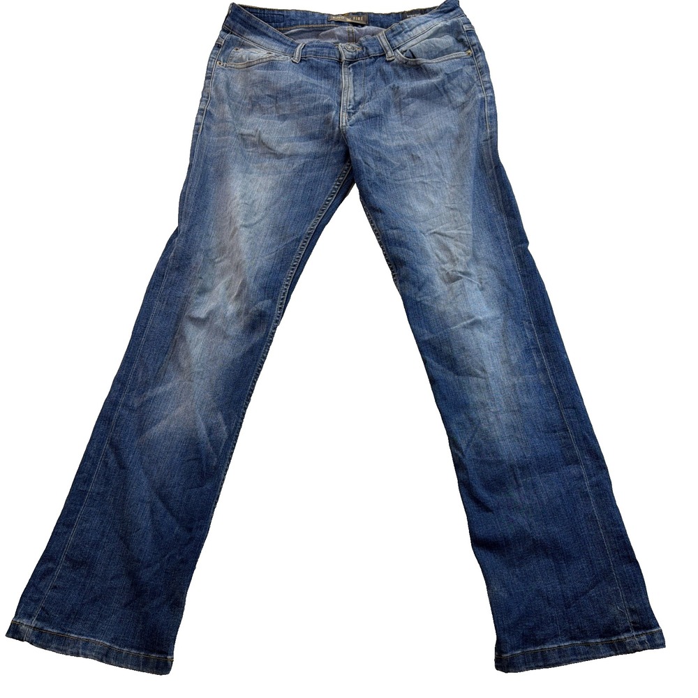 Ring Of Fire Men's Jeans Size 32x32 Straight Leg Blue Denim Cotton EUC